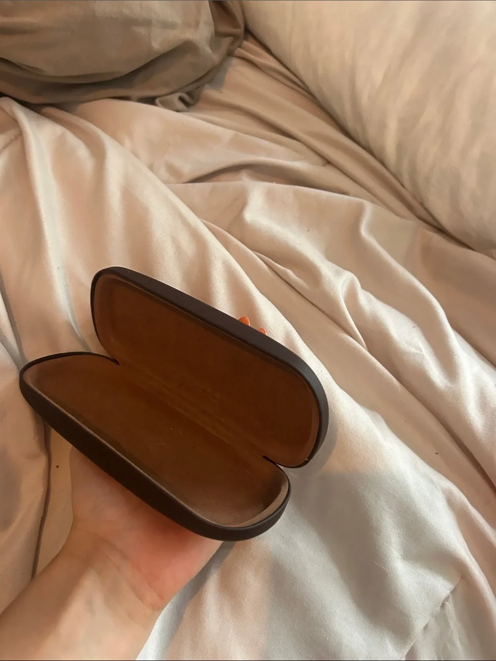 Matte Black Eyeglass Case